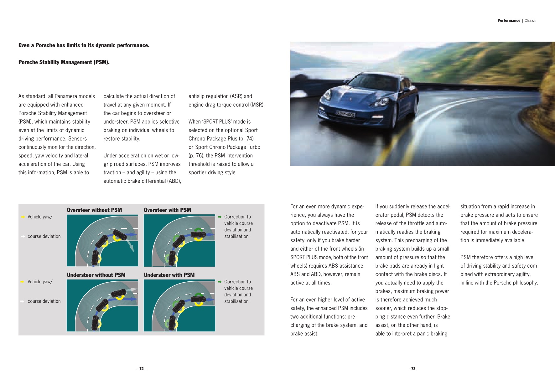 2010 Porsche Panamera Brochure Page 39